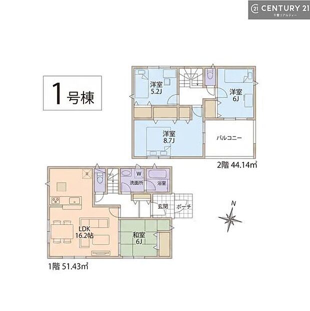 4LDKの魅力的な間取り！LDKはゆったりとした空間で、ご家族との団らん時間が、より一層充実したものになりますね家族との仲が深まり、自然と笑顔が増えそうです！