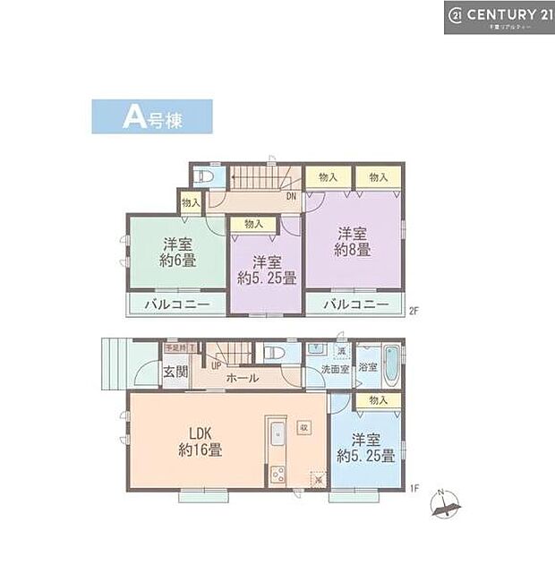 4LDKの魅力的な間取り!LDKはゆったりとした空間で、ご家族との団らん時間が、より一層充実したものになりますね家族との仲が深まり、自然と笑顔が増えそうです!