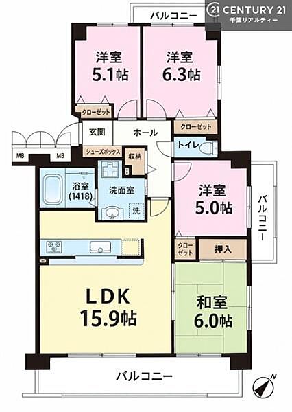 間取り：312001327085