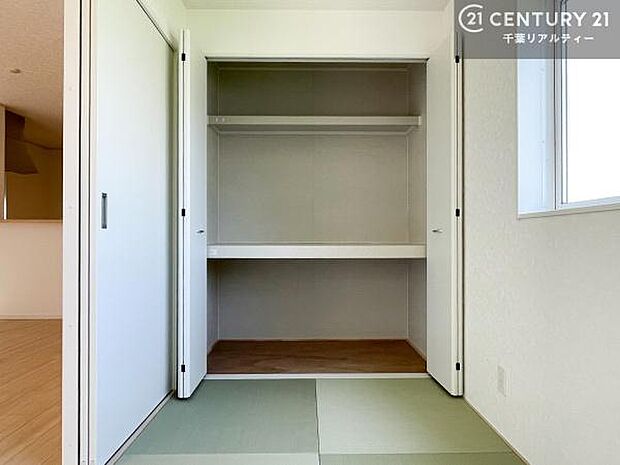 収納もあり!和室の使い方は無限大!家事・お昼寝スペース、ゲストルーム等いろいろな用途で活躍しますね!