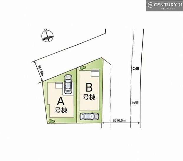 【A号棟】ガレージ駐車場付き!でマイカーをお持ちのご家庭でも安心。物件探しのご条件・ご要望・ご質問など、何なりと弊社スタッフまでお申し付けください!