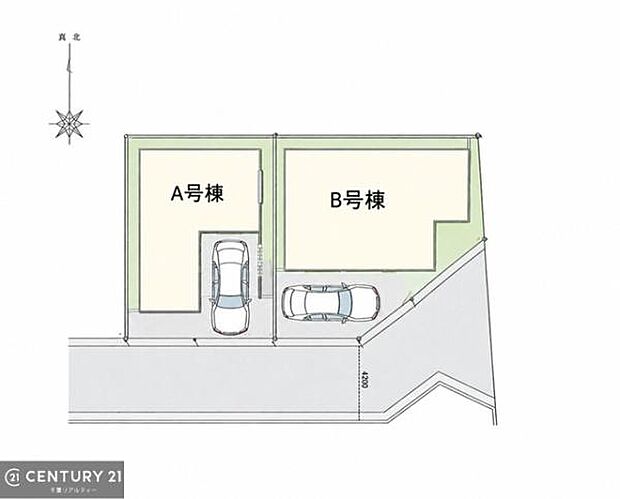 【B号棟】カースペース付きでマイカーをお持ちのご家庭でも安心。物件探しのご条件・ご要望・ご質問など、何なりと弊社スタッフまでお申し付けください!