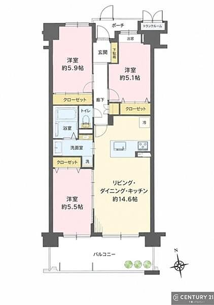 間取り：312001338586