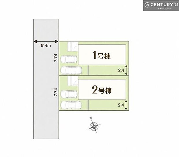 【1号棟】カースペース付きでマイカーをお持ちのご家庭でも安心。物件探しのご条件・ご要望・ご質問など、何なりと弊社スタッフまでお申し付けください!