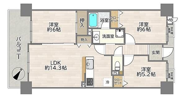 間取り：327001488194