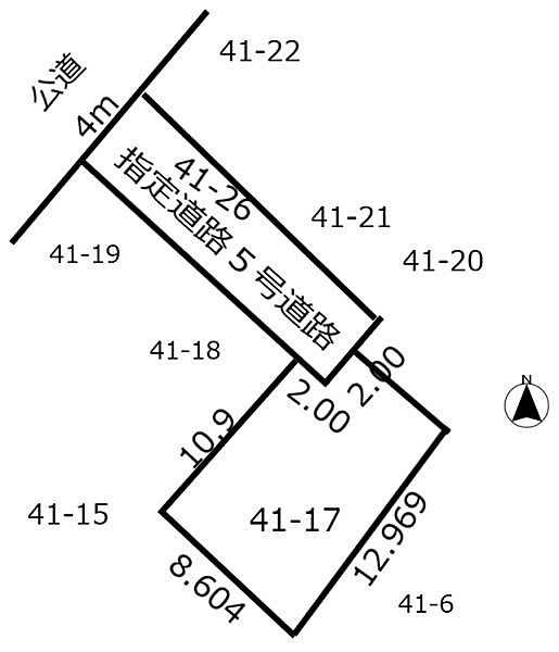区画図：301000105145