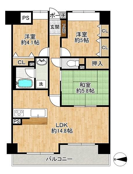 間取り：327002371376