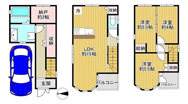 間取り：327001643599