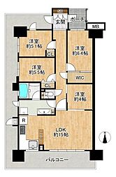 間取図画像 4LDK