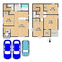 近鉄大阪線 弥刀駅 徒歩14分の一戸建て
