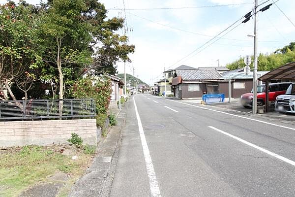 前面道路別角度です。