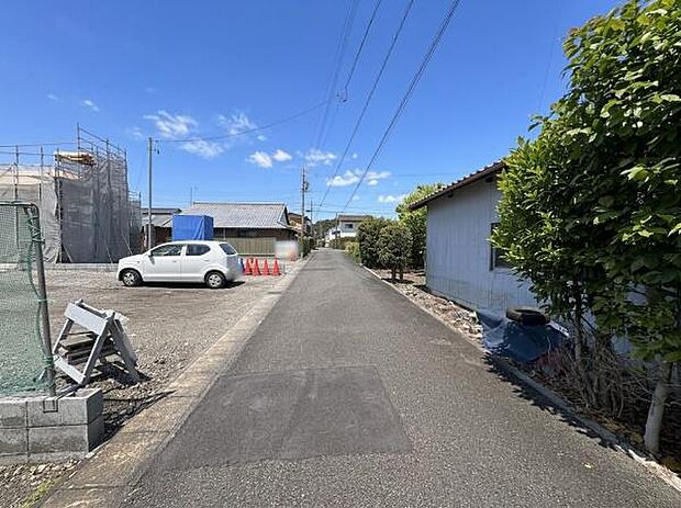 前面道路の様子(2026.4.24撮影)