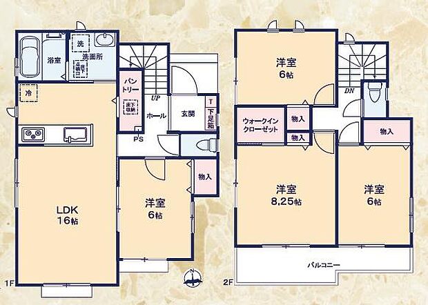 【A号棟】暮らしに嬉しい間取をご紹介♪お気軽にお問い合わせください(^_^)