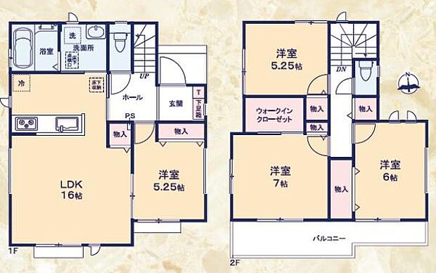 【C号棟】ＷＩＣあり、敷地50坪以上☆