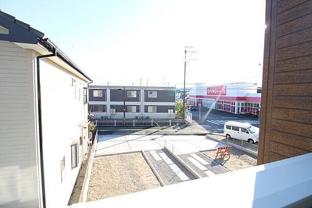 バルコニーからの景色です♪