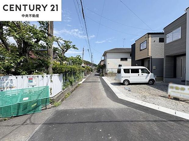 前面道路の様子（2026.5.14撮影）