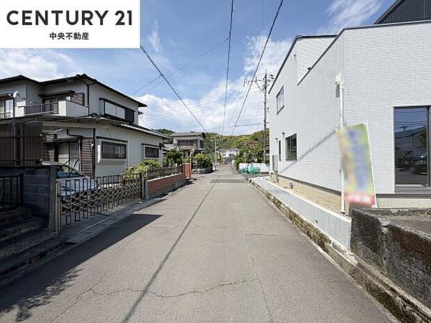 前面道路の様子（2026.5.14撮影）