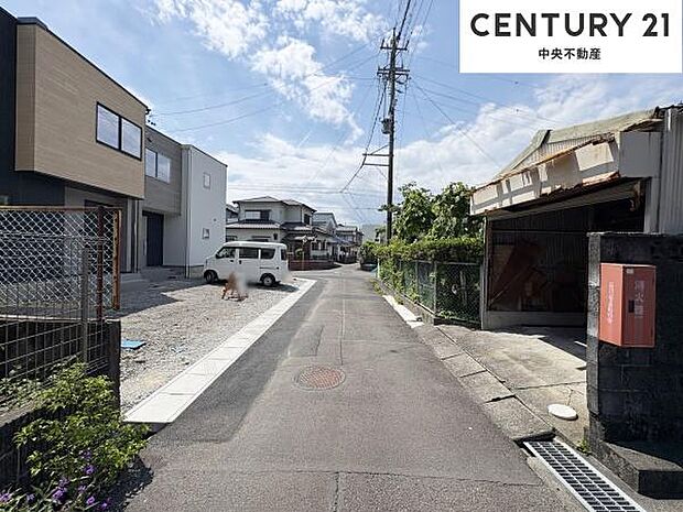 前面道路の様子（2026.5.14撮影）