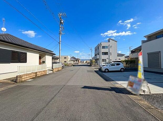 前面道路の様子（2026.4.24撮影）
