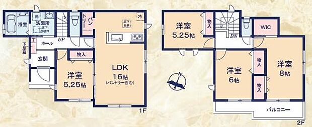 【C号棟】全部屋南向きで明るいお家♪