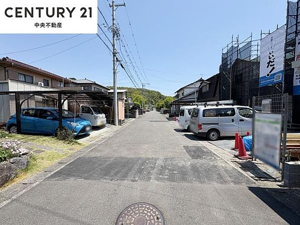 前面道路の様子（2026.5.14撮影）