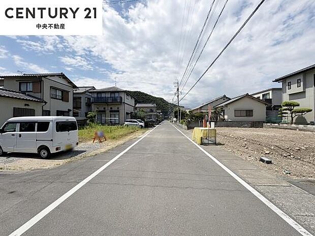 前面道路の様子(2026.5.14撮影)