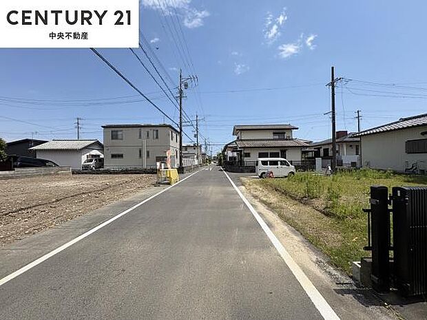 前面道路の様子(2026.5.14撮影)