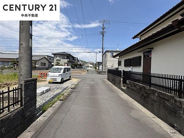 前面道路の様子(2026.5.14撮影)