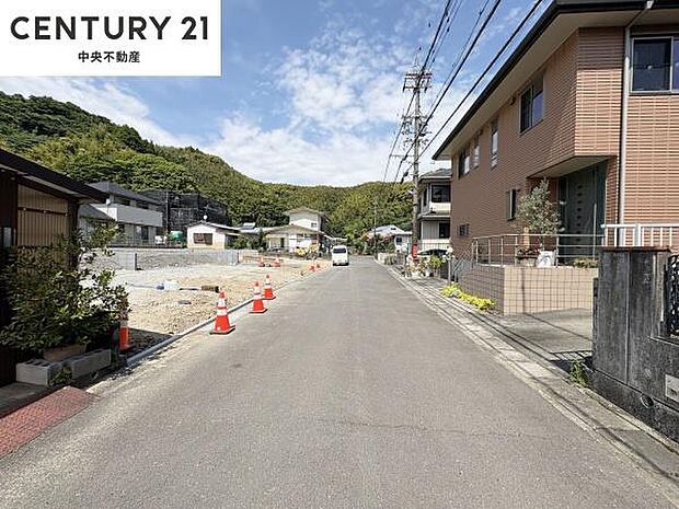 前面道路の様子（2026.5.14撮影）