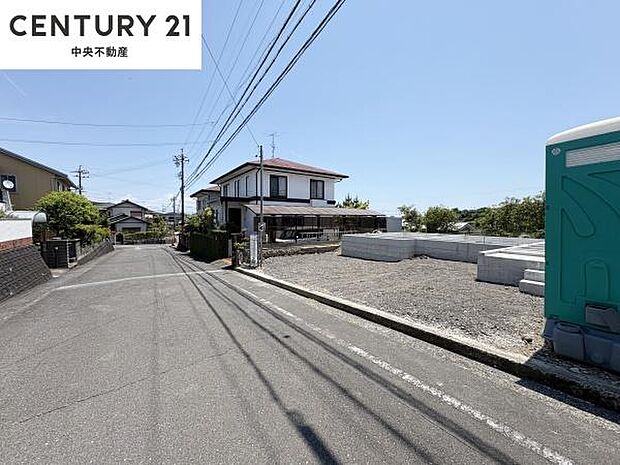 前面道路の様子（2026.5.14撮影）