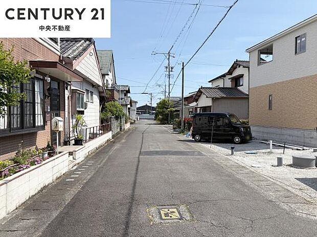 前面道路の様子（2026.5.14撮影）
