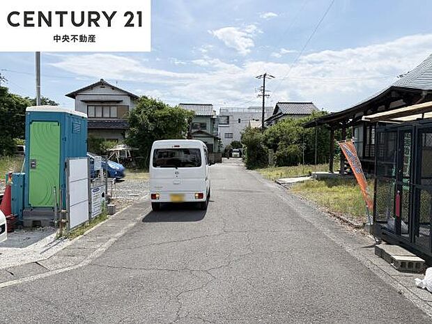 前面道路の様子（2026.5.14撮影）