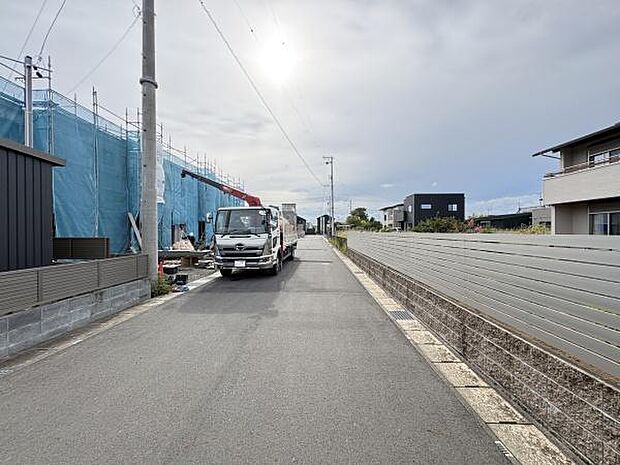 前面道路の様子(2026.8.28)