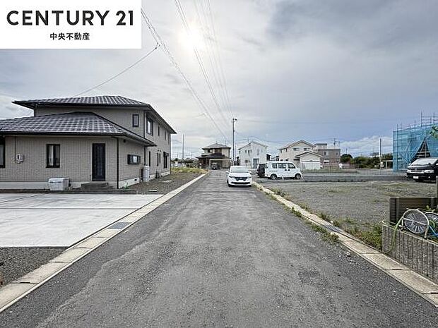 前面道路の様子(2026.8.28)
