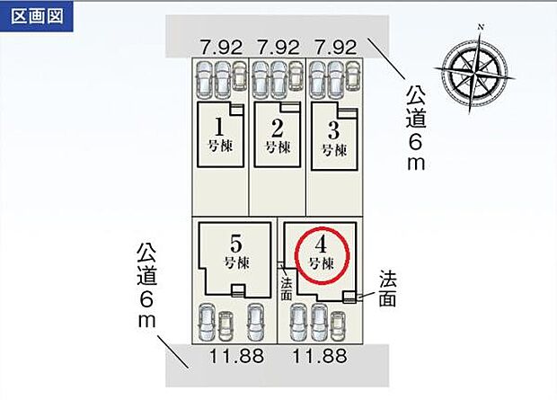 並列駐車3台可能♪
