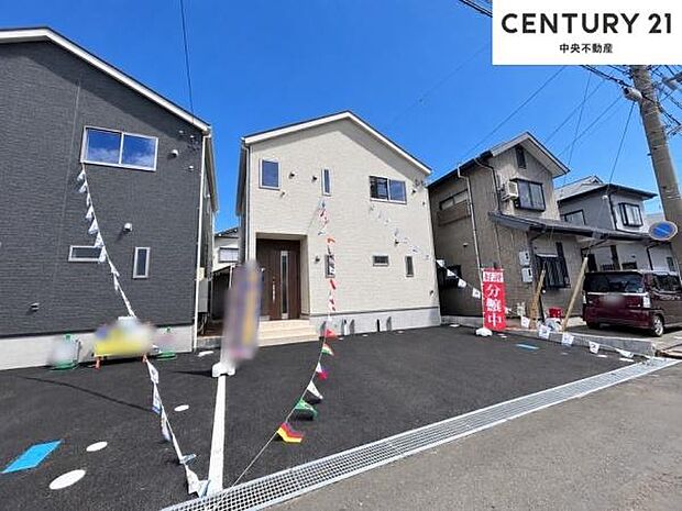 閑静な住宅街にたたずむ、明るい印象のお家です♪当日のご内覧も可能です!