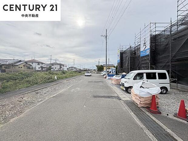 前面道路の様子(2026.8.28)