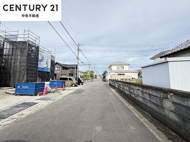 前面道路の様子(2026.8.28)