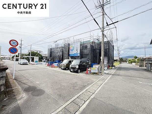 前面道路の様子(2026.8.28)