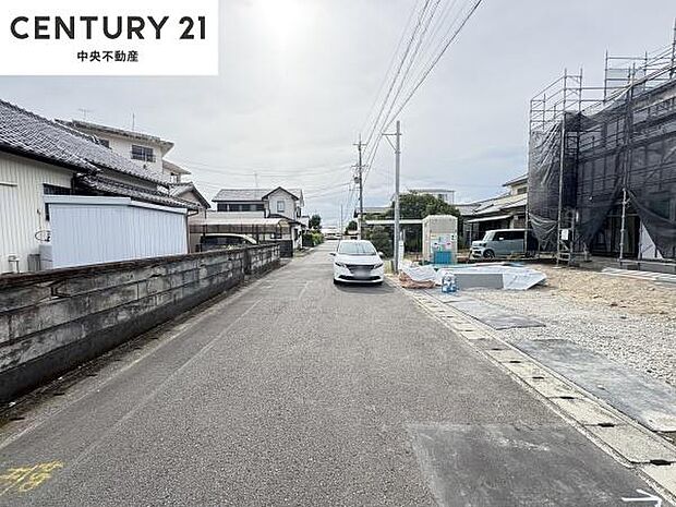 前面道路の様子(2026.8.28)