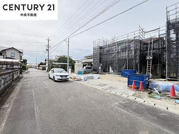 前面道路の様子(2026.8.28)
