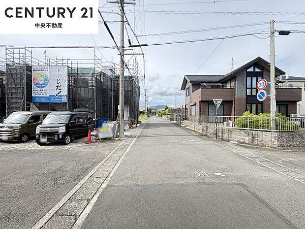 前面道路の様子(2026.8.28)