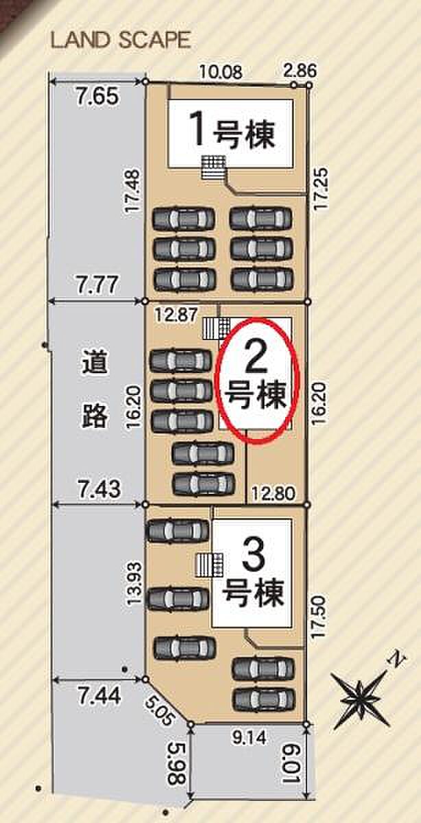 駐車5台可能♪（車種による）