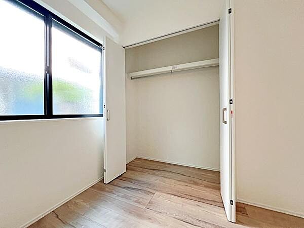 全居室収納完備！住空間がスッキリ片付き、居住スペースを有効活用できます
