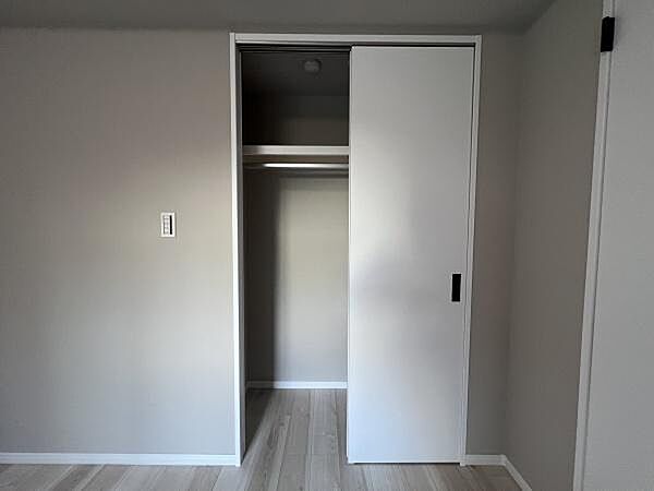 全居室収納完備！住空間がスッキリ片付き、居住スペースを有効活用できます