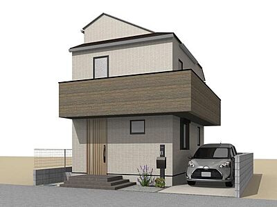 外観:イメージパース。シンプルモダンの家は、人目を惹く人気住宅外観の一つです。装飾性を排除したシンプルさが現代的な魅力を演出します 外観:イメージパース。シンプルモダンの家は、人目を惹く人気住宅外観の一つです。装飾性を排除したシンプルさが現代的な魅力を演出します