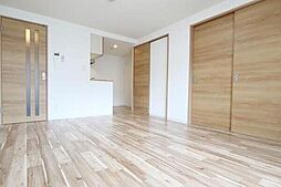 札幌市営東豊線 福住駅 徒歩4分の賃貸マンション 4階1LDKのリビング/ダイニング