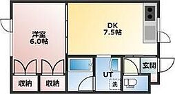 間取図画像 1DK