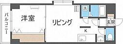 ラクシス札幌 1LDKの間取図画像