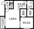 インフィニト平岸一条4階7.0万円
